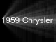 1959 Chrysler Imperial Movie